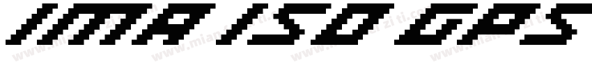 IMA ISO GPS No Frame字体转换